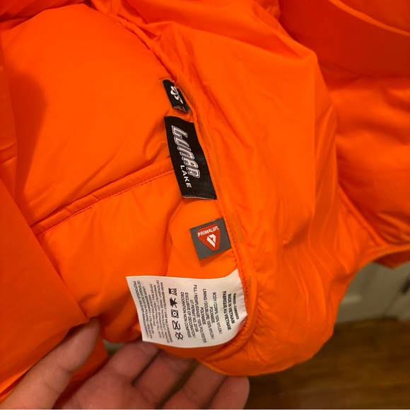 Men’s Nike ACG Therma-fit Lunar Puffer Coat Bright Orange size XL - Picture 13 of 16